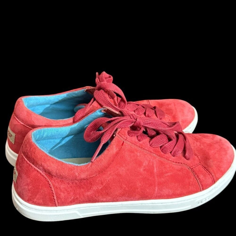 UGG Karine Tangerine Women’s Suede Fashion Sneakers / SZ: 7.5